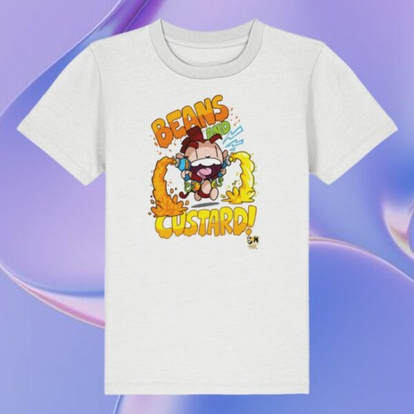 The Phoenix Comic Store Merch Bunny Vs Monkey Beans And Custard Shirt