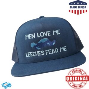 Sharkrobot Store Merch Spindlehorse Men Love Me Leeches Fear Me Trucker Hat Sharkrobot Store Merch Spindlehorse Men Love Me Leeches Fear Me Trucker Hat