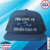 kenny sharkrobot store merch spindlehorse men love me leeches fear me trucker hat