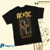 Acdc Store Merch Ac Dc X Atleti T-Shirt