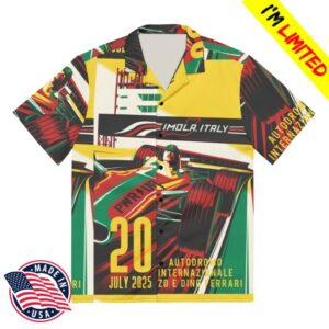 Acdc Store Merch Imola Button Down Shirt