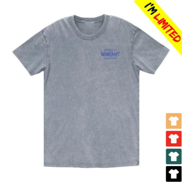 Blizzard Store Merch World Of Warcraft Xalatath Grey T-Shirt