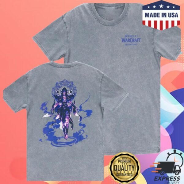 Blizzard Store Merch World Of Warcraft Xalatath Grey T-Shirt