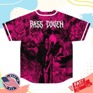 Rave Bonfire Store Merch Bass Coven Custom Baseball Jersey