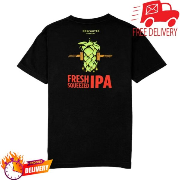Deschutes Brewery Store Merch Db Fresh Squeezed Black Tee
