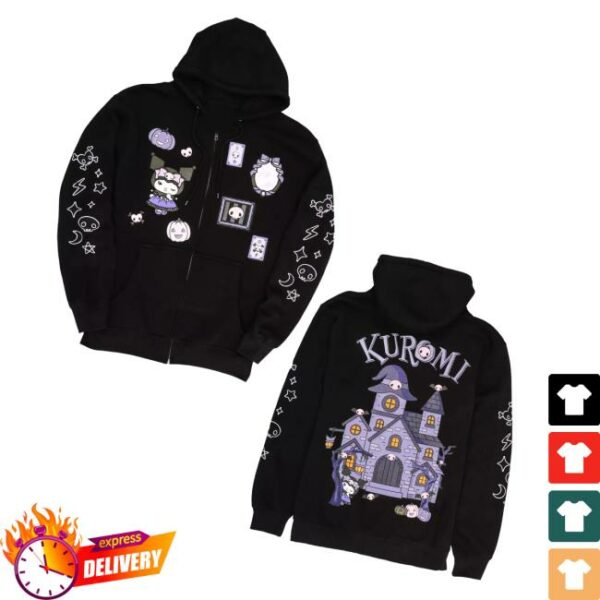 Hot Topic Shop Merch Kuromi’s Mischief Mansion Hoodie