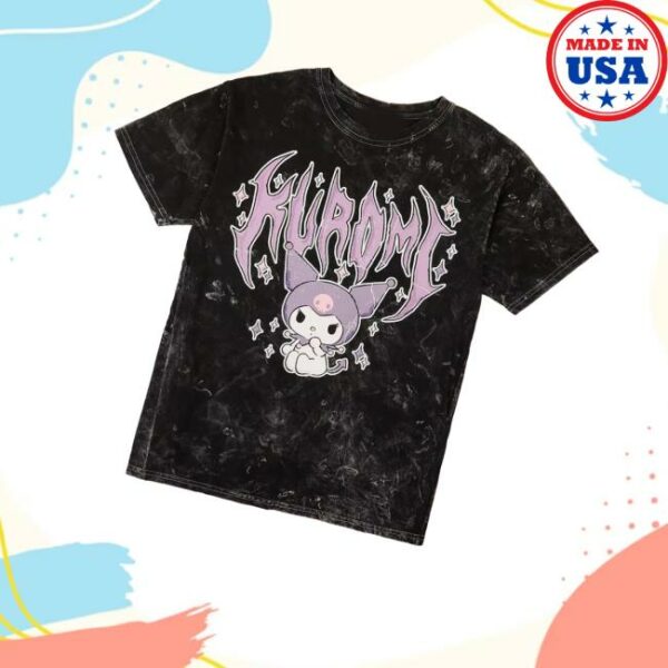 Hot Topic Shop Merch Kuromi Metal Dark Wash T-Shirt