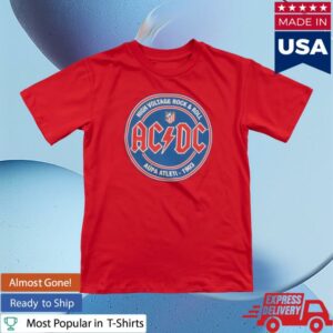 Acdc Merch Store Acdc X Atleti T-Shirt