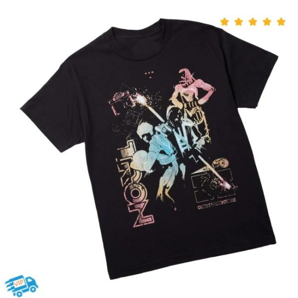 Heroes Villains Merch Store Disney Tron 1982 Action Pose Forge Tee