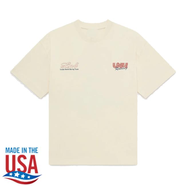 kenny Lando Norris Merch Store Heritage Tee Vintage White