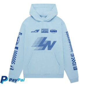 Lando Norris Merch Store Racer Hoodie Blue