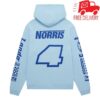 kenny Lando Norris Merch Store Racer Hoodie Bluea