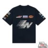 Lando Norris Merch Store Ringer Fitted Tee Vintage White