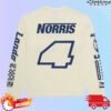 kenny Lando Norris Merch Store Waffle Long Sleeve Tee Vintage Whitea