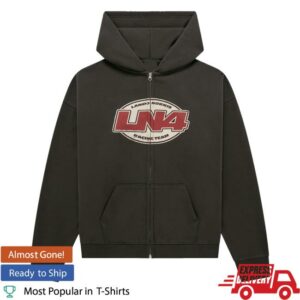Lando Norris Merch Store Zip Hoodie Charcoal