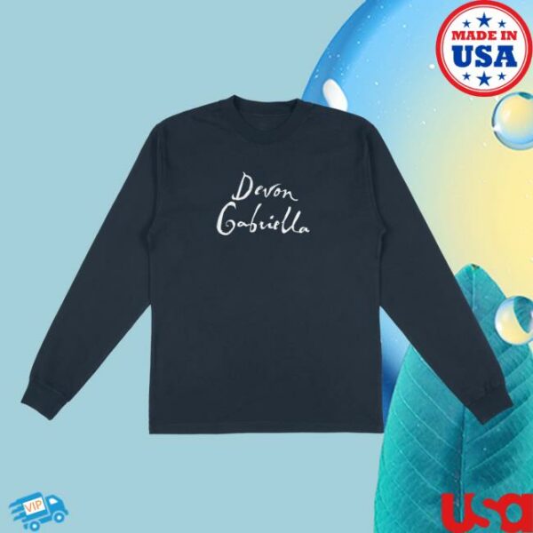 Devon Gabriella Merch Store Meet Me In The Garden Long Sleeve
