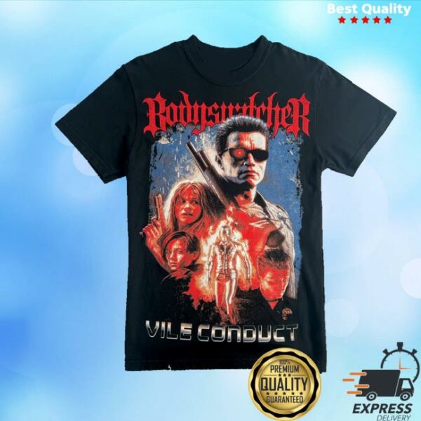 Bodysnatcher Official Merch Store Vile Conduct T-Shirt