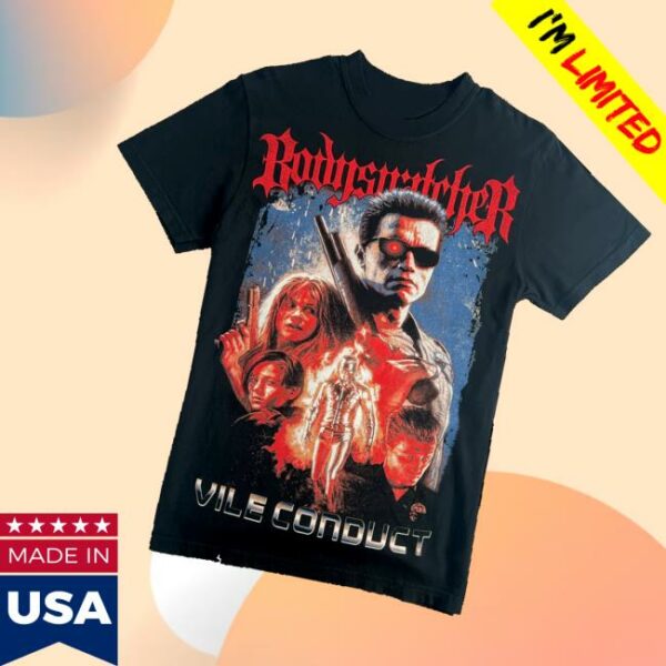 Bodysnatcher Official Merch Store Vile Conduct T-Shirt