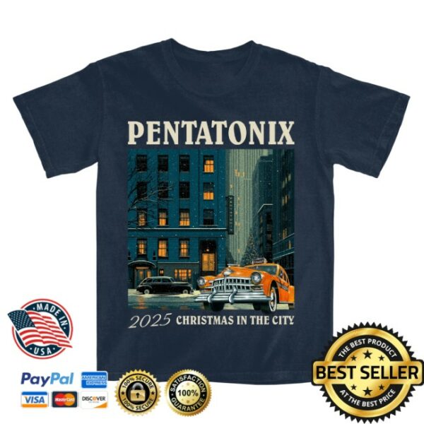 Pentatonix Store Merch Taxi Navy Tee