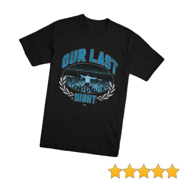 Our Last Night Merch Store Crowd Shot Tee
