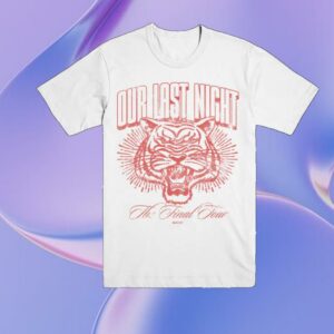 Our Last Night Merch Store Tiger Tour Tee
