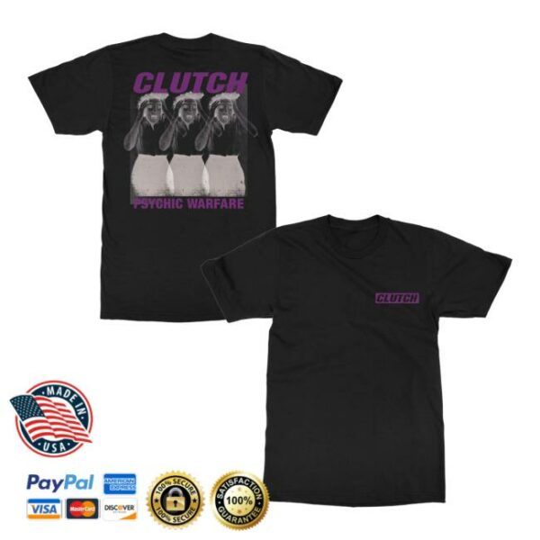 Clutch Merch Store Screaming Negative Shirt
