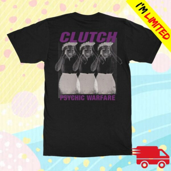 Clutch Merch Store Screaming Negative Shirt