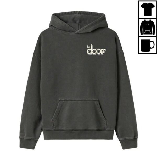 The Doors Store Merch Live In Copenhagen 1968 Pullover Hoodie