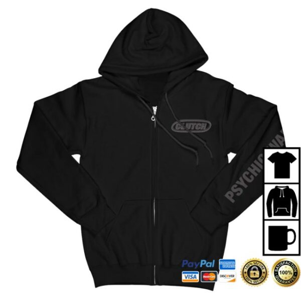 Clutch Merch Store Psychic Warfare Negative Hoodie