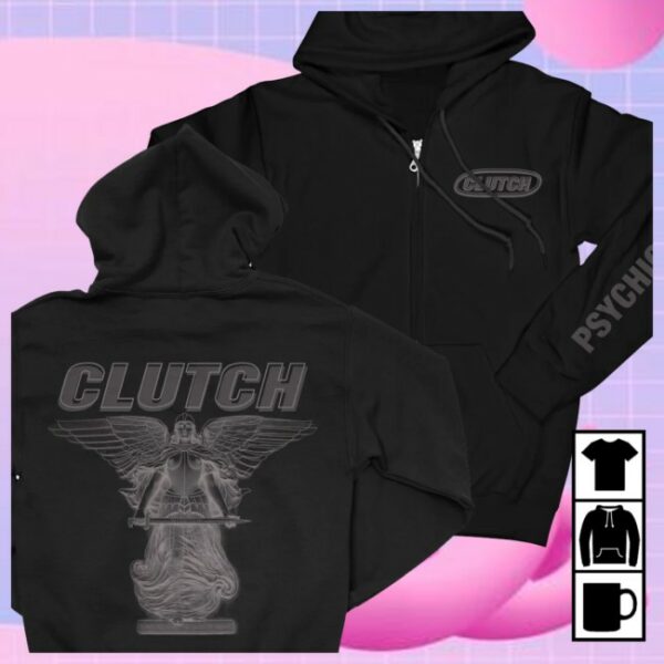 Clutch Merch Store Psychic Warfare Negative Hoodie