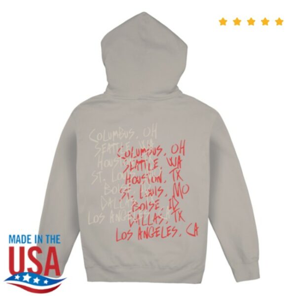 Malaa Store Merch Malaa 2025 Tour Hoodie