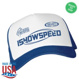 Speed Store Merch Racing Royal Trucker Hat