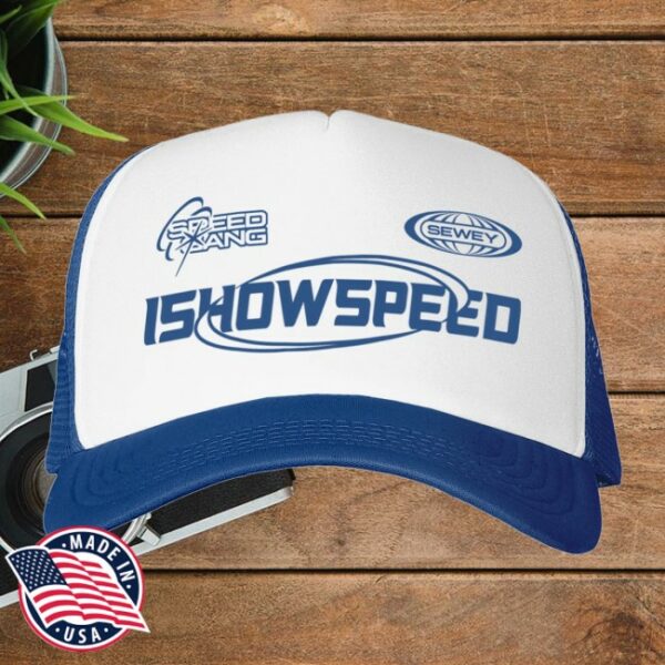 Speed Store Merch Racing Royal Trucker Hat