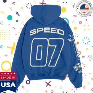 Speed Store Merch Racing Royal Hoodie