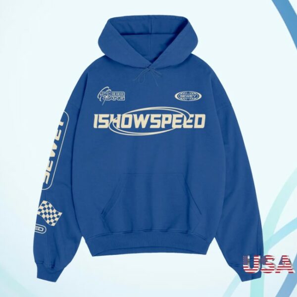 Speed Store Merch Racing Royal Hoodie
