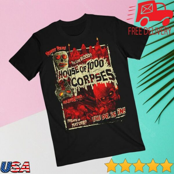 Rob Zombie Store Merch The Doctor Is In Tee
