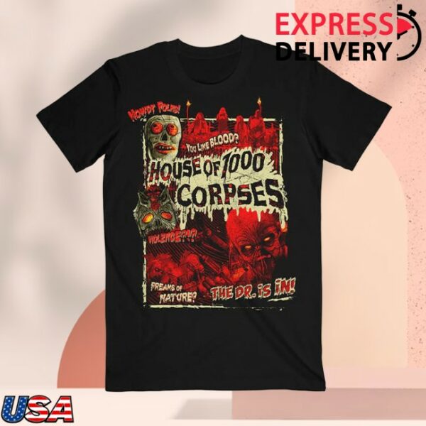 Rob Zombie Store Merch The Doctor Is In Tee