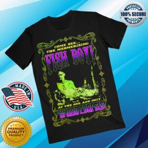 Rob Zombie Store Merch Fish Boy Tee Rob Zombie Store Merch Fish Boy Tee