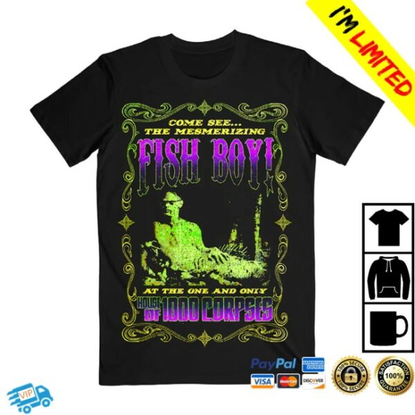 Rob Zombie Store Merch Fish Boy Tee