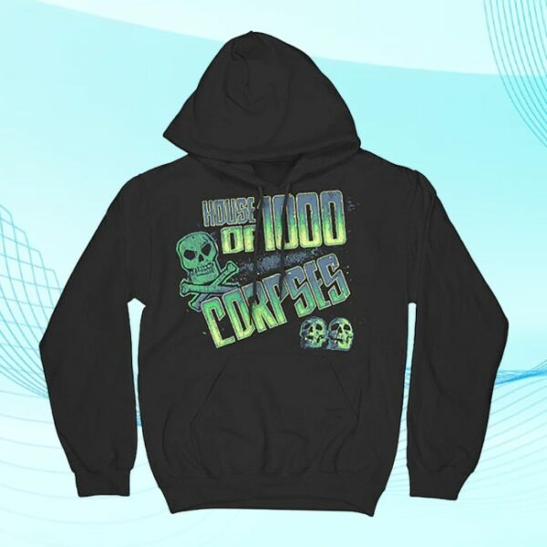 Rob Zombie Store Merch House Of 1000 Corpses Glow In The Dark Hoodie