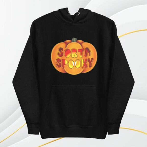 Billyendstheworld Store Merch Creep It Sorta Spooky, Pumpkin – Black Hoodie