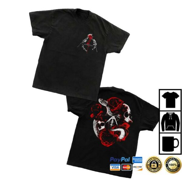 Iamarankai Merch Store Death And Roses Tee