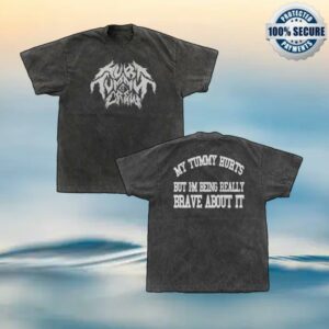 Iamarankai Merch Store Hurt Tummy Mineral Wash Tee