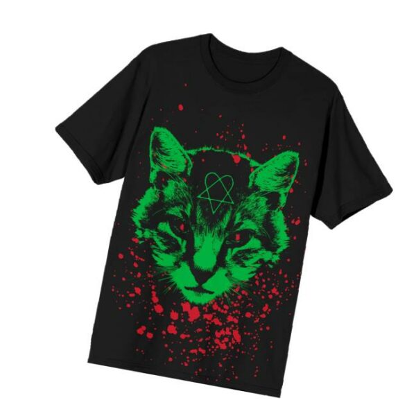 Heartagram Merch Store Spectral Puss And The Ectogram Tee