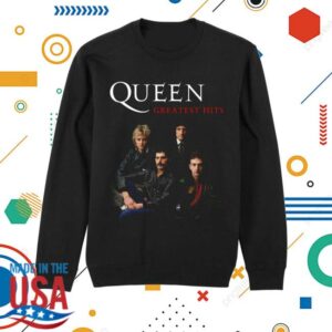 Queenonline Store Merch Greatest Hits Black Sweatshirt