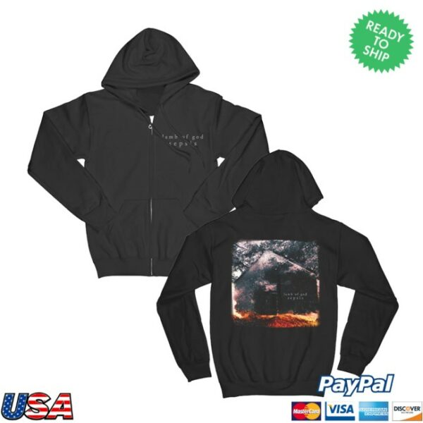 Lamb Of God Store Merch Sepsis Cover Hoodie