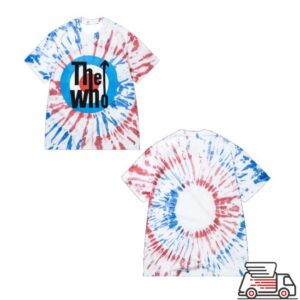 Marketstudios Merch Store The Who X Market Studios Logo Tie Dye T-Shirt