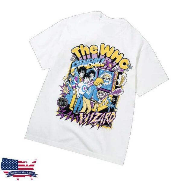 Market Studios Merch Store The Who X Market Pinball Players T-Shirt