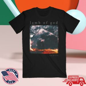 Lamb Of God Merch Store Sepsis Cover Black Tee
