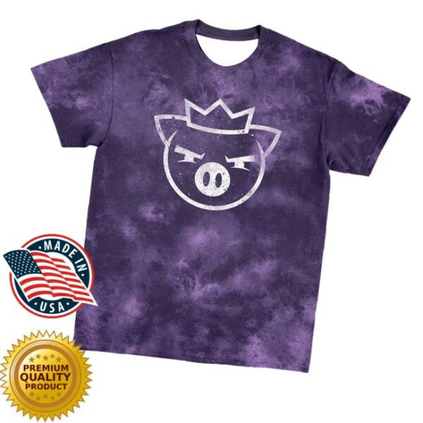 Technoblade Merch Store Ghost King Tee Purple Cloud Wash